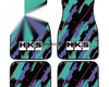 Custom HKS Universal Floor Mats Pair