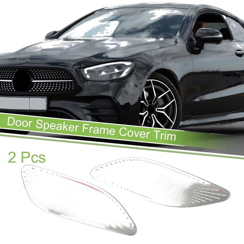 Mercedes Benz E-Class 2 x Car Rear Door Speaker Frame Covers (2017-2022)