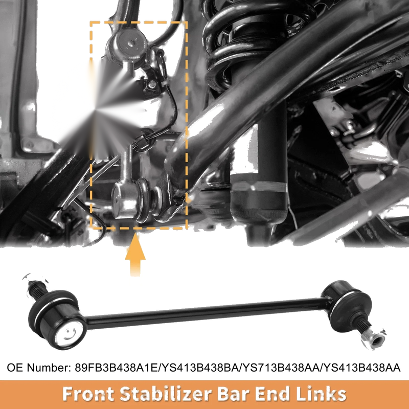 Ford Puma 2 x Front Stabiliser Sway Bar Links (1997-2002)