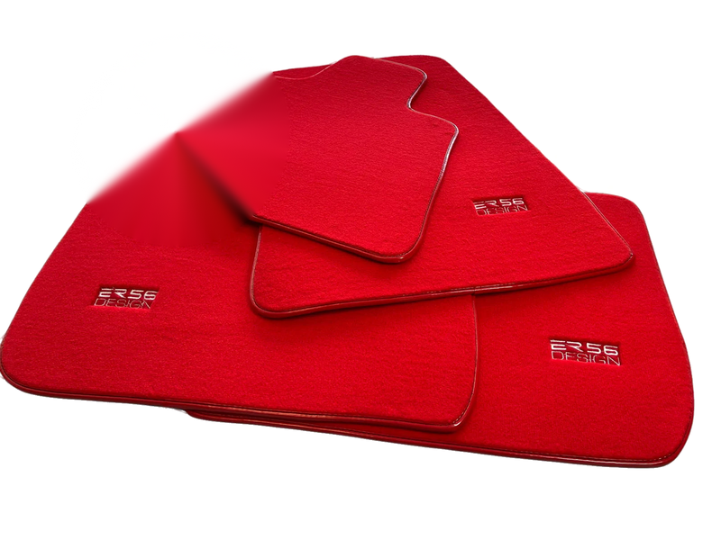 Bentley Continental GT Tailored Red Floor Mats (2004-2017)