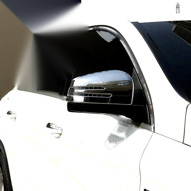 Mercedes Benz GLE-Class Chrome Door Mirror Covers (2016-2023)