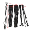 Motorcycle Black Handlebar Grip Tassel W/ Clutch Lever Fringe Covers