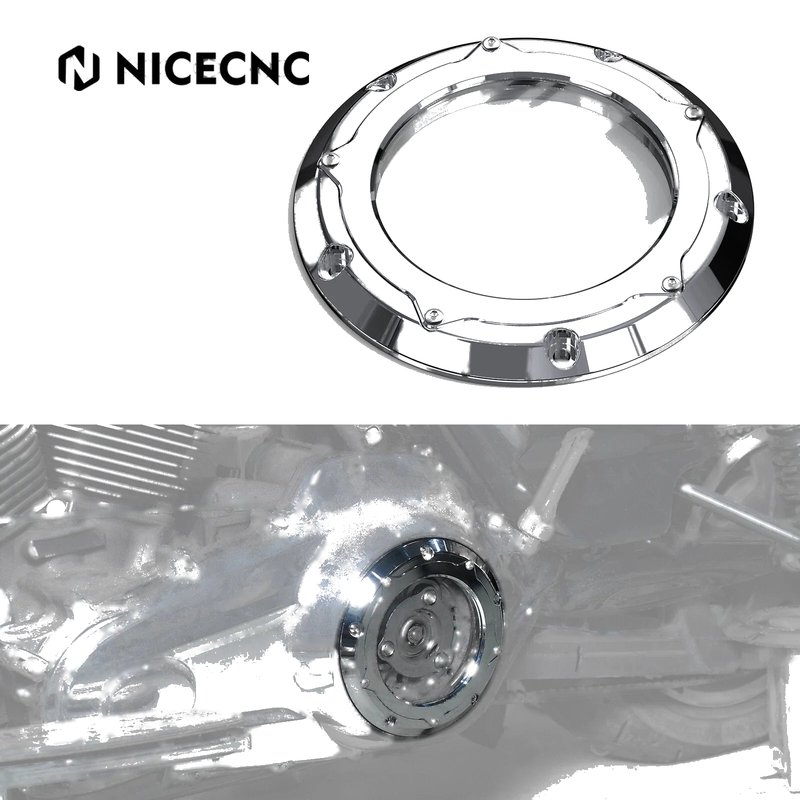 Clutch Cover Harley CVO Limited FLHTKSE Clear Derby Cover (2016-2021)