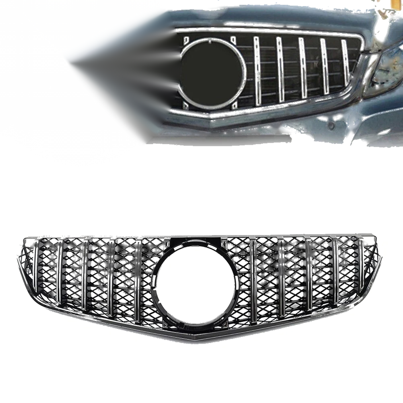 Benz E Class W207 GTR Style Front Bumper Grille (2009-2013)
