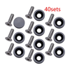 Honda 40pcs Black JDM Engine Bay Dress Up Kit Fender Washers & M6 Bolts