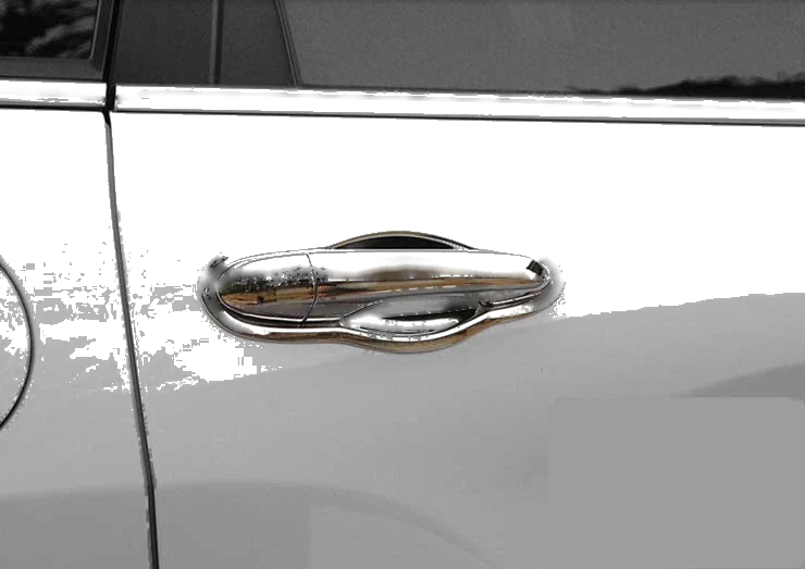 JEEP Compass 2017-2021 12 x pcs ABS Chrome Door Handle Bowl Cup Cover Trim
