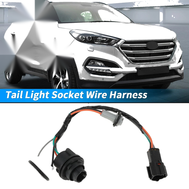 Hyundai Tucson Tail Light Socket Wiring Harness (2015-2018)