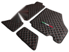 Ferrari 360 (2000-2008) - AutoWin Brand Black Leather Floor Mats