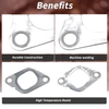 Ford Maverick 4 Pcs Exhaust Manifold Header Gasket (1993-1996)