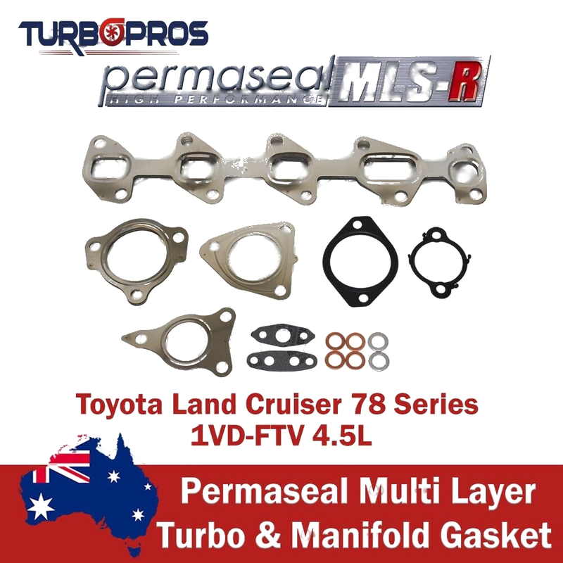 Land Cruiser 78 Series Permaseal MLS-R Turbo&Exhaust Manifold Gasket Kit