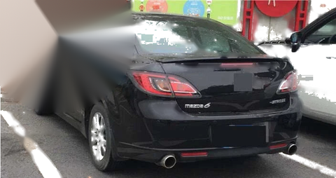 Mazda 6 2009-2013 4DR Sedan Factory Style Spoiler Wing ABS