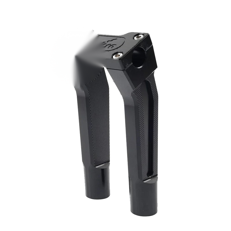 Harley 1" Handlebar 8" Pullback Handlebar Risers Clamp Black (2000-2023)