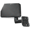 Toyota Landcruiser 1984-Onward LHS Left Passenger LH Black Door Mirror