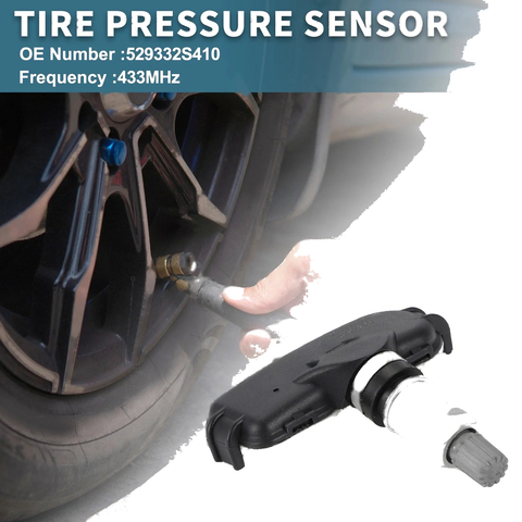 Kia Rio 2011-2017 TPMS 1 x 433MHz Sensor Tire Pressure Sensor