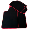 BMW 3 Series M3 E92 with Red Trim Black Floor Mats (2007-2013)