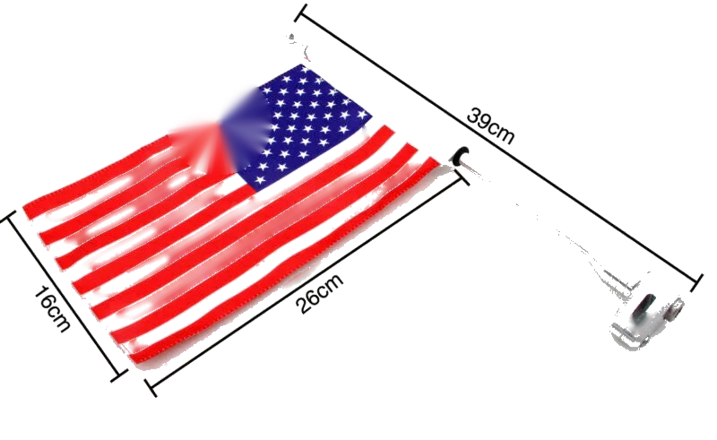 Honda GoldWing GL1800 Flag Pole Holder (2001-2012)