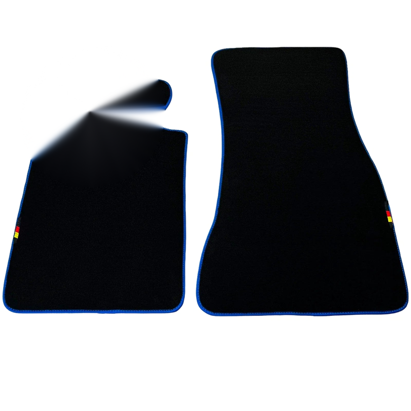 BMW Z3 Series E36 Hatchback Coupe Black Floor Mats (1998-2002)