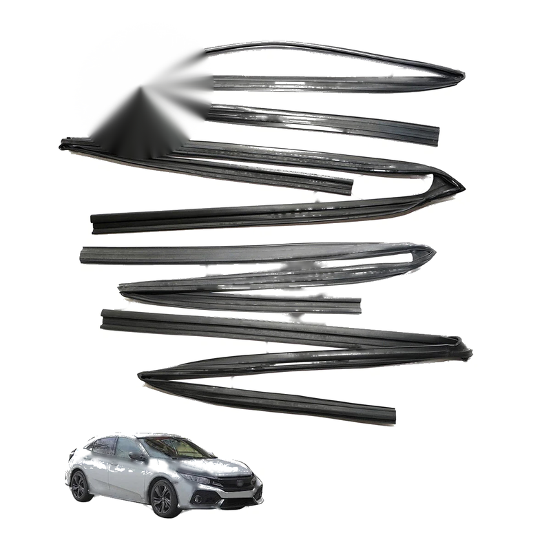 Honda Civic FB1-FB6 2012-2015 4 Pcs Door Glass Run Channel