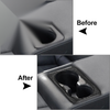 Kia Forte Cerato K3 (2019-2023) Black Rear Water Cup Holder Cover Trim