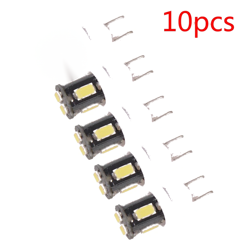 Caravan Camper Trailer RV 10 x 24V T10 6SMD LED Light Bulbs