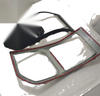 Toyota Hiace Matte Black Headlight Cover Trim (2014-2018)