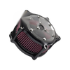 Harley Sportster XL883 XL1200 Red Air Cleaner Intake Filter Kit (1991-2023)