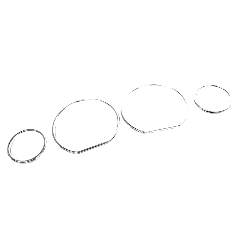 BMW 3 Series E36 Speedometer Gauge Dial Rings Bezel Trim (1990-2000)