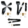 Toyota Camry CV30 SV30 Rear Retractable Seat Belts (1990-1993)