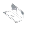 Hyundai Tucson Chrome Rear Wheel Eyebrow Trim Covers (2021-2022)