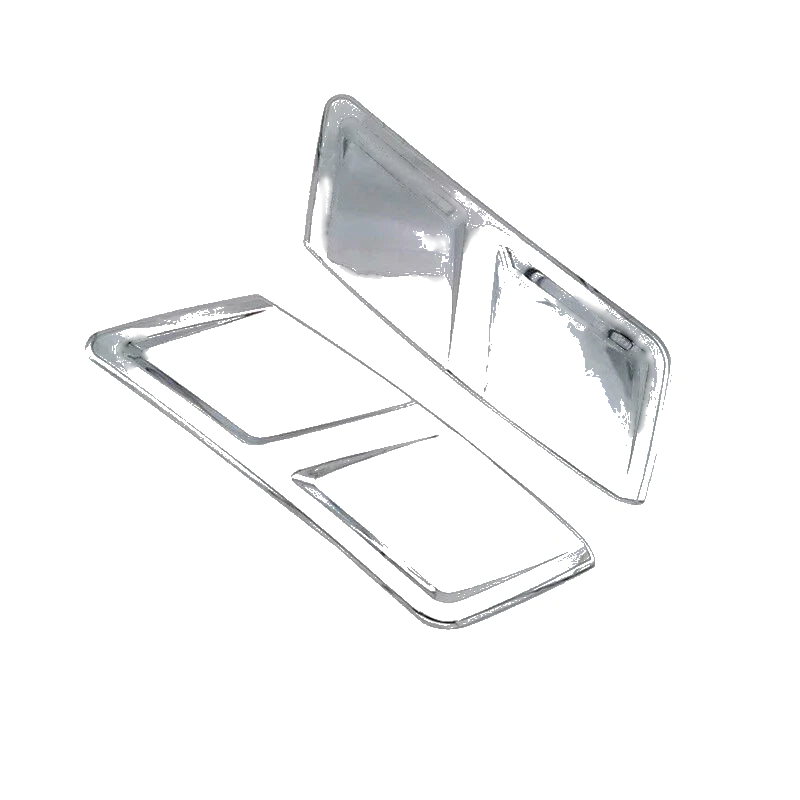 Hyundai Tucson Chrome Rear Wheel Eyebrow Trim Covers (2021-2022)