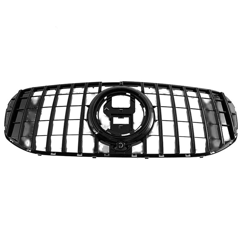 Benz X167 GLS450 GLS580 2020-2023 Gloss Black Front Bumper Grille