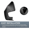 Ford Transit Custom Rearview Mirror Cover Cap Black Carbon Fiber (2014-2023)