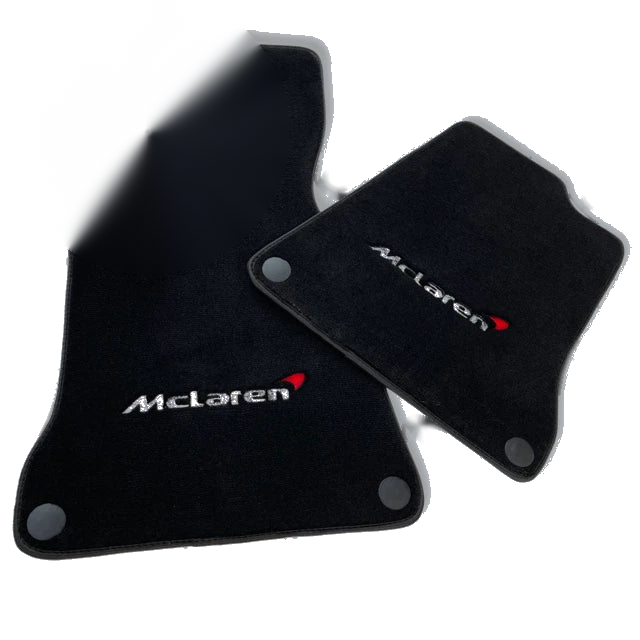 McLaren MP4 12C with Emblem Tailored Floor Mats Set (2011-2014)