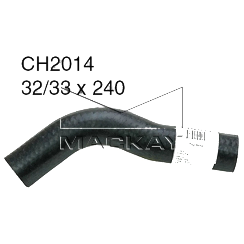 Hilux LN86 LN106 LN107 LN111 LN130 4cyl 2.8L 3L 1988~99 Upper Radiator Hose