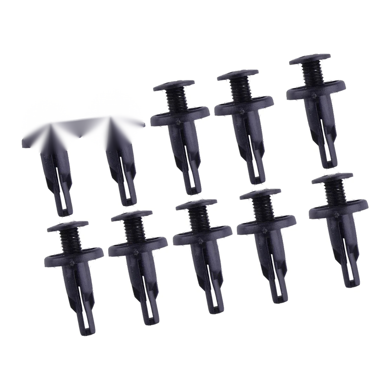 Honda 10 x Nylon Car Apron Side Set Retaining Clips