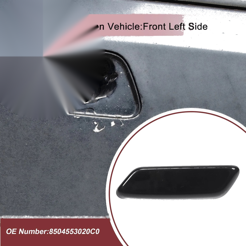 Lexus IS II (2008-2010) Black Front Left Washer Nozzle Cover
