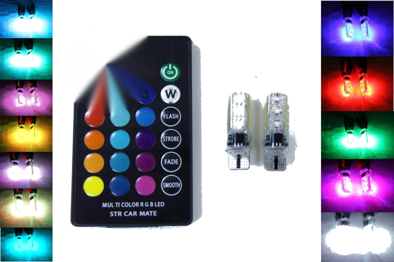 Honda Integra Prelude NSX MultiColor LED Parkers with Remote Control (1990-2001)