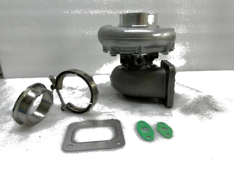 T76 T4 () Flange .96 A/R V-band .80 A/R Cold T04E T04 Turbocharger
