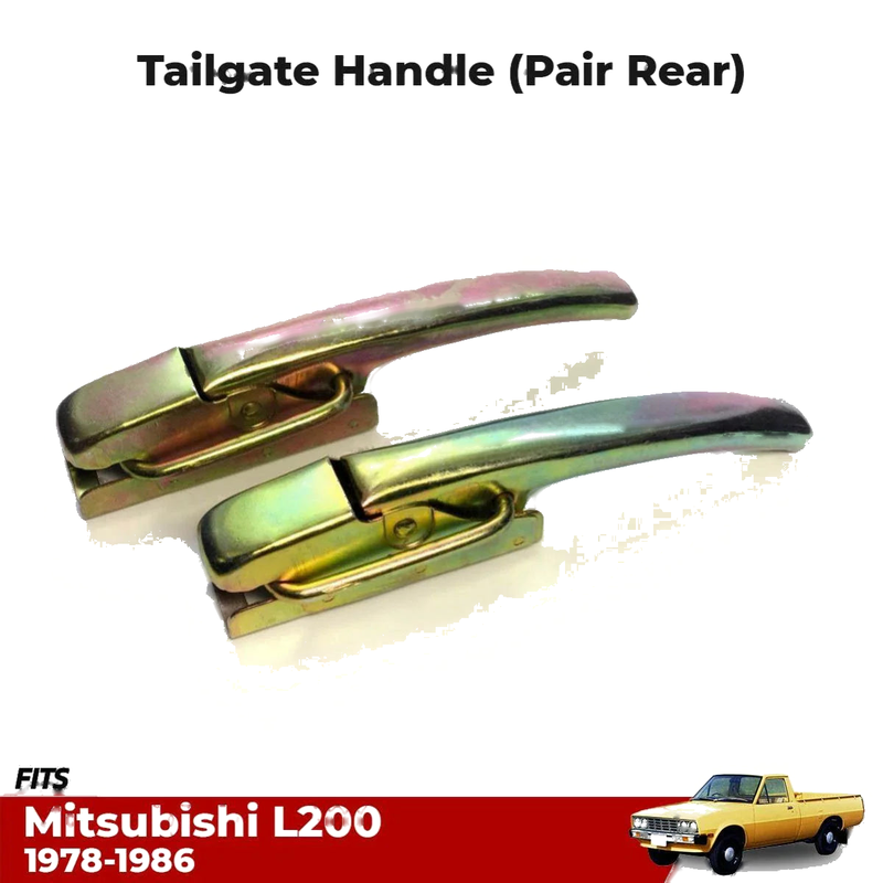 Tailgate Cargo Door Handle Latch Pair Fits Mitsubishi L200 Express Truck 1978-86