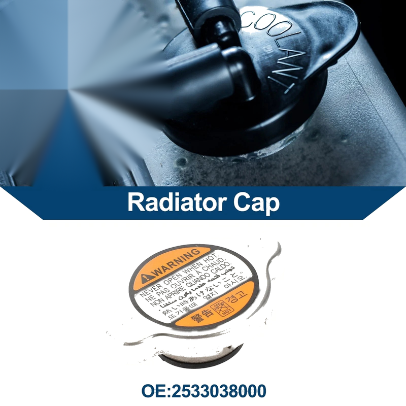 Hyundai i30, i10 Radiator Cap (2007-2020, 2008-2019)