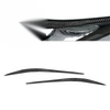 Alfa Romeo Giulia Black Headlight Eyebrow Eyelids Covers (2015-2024)