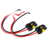 Audi A6 2 x 9012 HIR2 Headlight Bulb Plug Connector Harness (2012-2018)