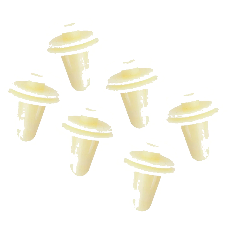 Toyota Mazda Isuzu 200 x White Door Panel Clips (Fits Various Models)
