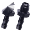 Universal () 2 x Male Flare Fitting Adapter 6AN to 5/16" Hose Barb