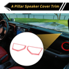 Jeep Wrangler JL JLU (2018-2024) - ABS Pink A Pillar Speaker Cover Trim