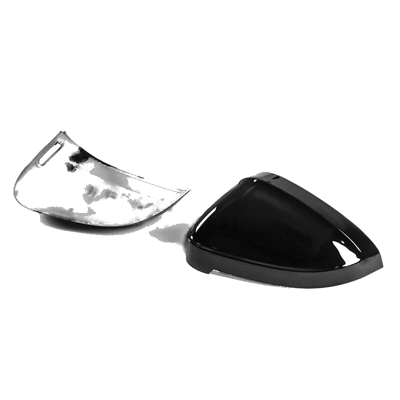 Audi B9 A4 S4 A5 S5 Gloss Black Side Mirror Cap Covers 2 x (2017-2022)
