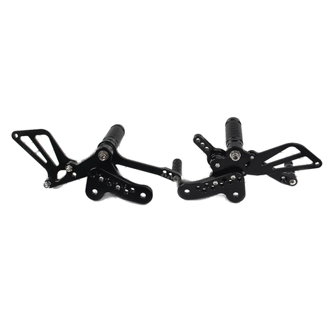 Suzuki Hayabusa GSX1300R (1999-2008) Black Moto Rear Set Foot Pegs