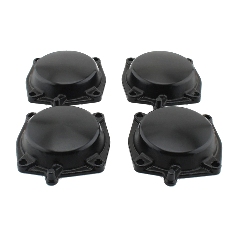 YAMAHA V-Max 1200 4 x Black Carburetor Diaphragm Caps (1994-2007)