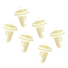 Toyota Mazda Isuzu 50 x White Door Panel Clips