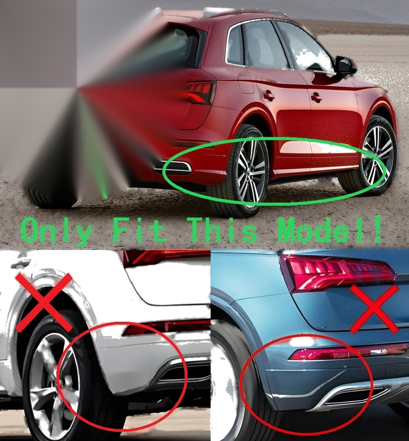 2018-2020 Audi Q5 S-Line SQ5 Mud Flaps Splash Guards (2018-2020)